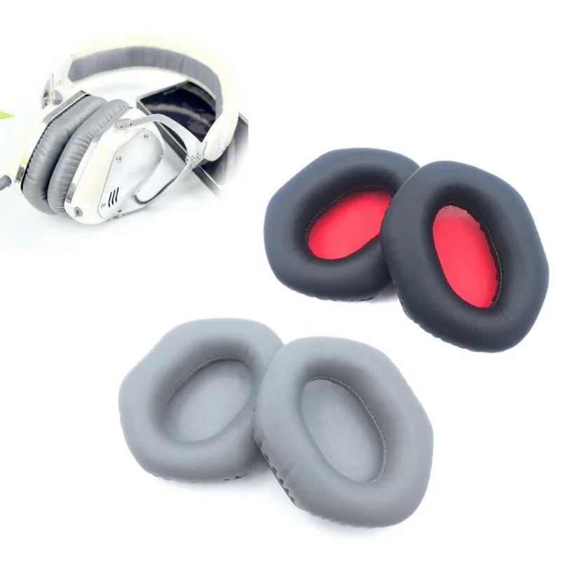 Almofada De Travesseiro Almofada De Espuma Para V-moda Xs Crossfade M-100 Lp2 Dj Fones De Ouvido - Cinza Escuro