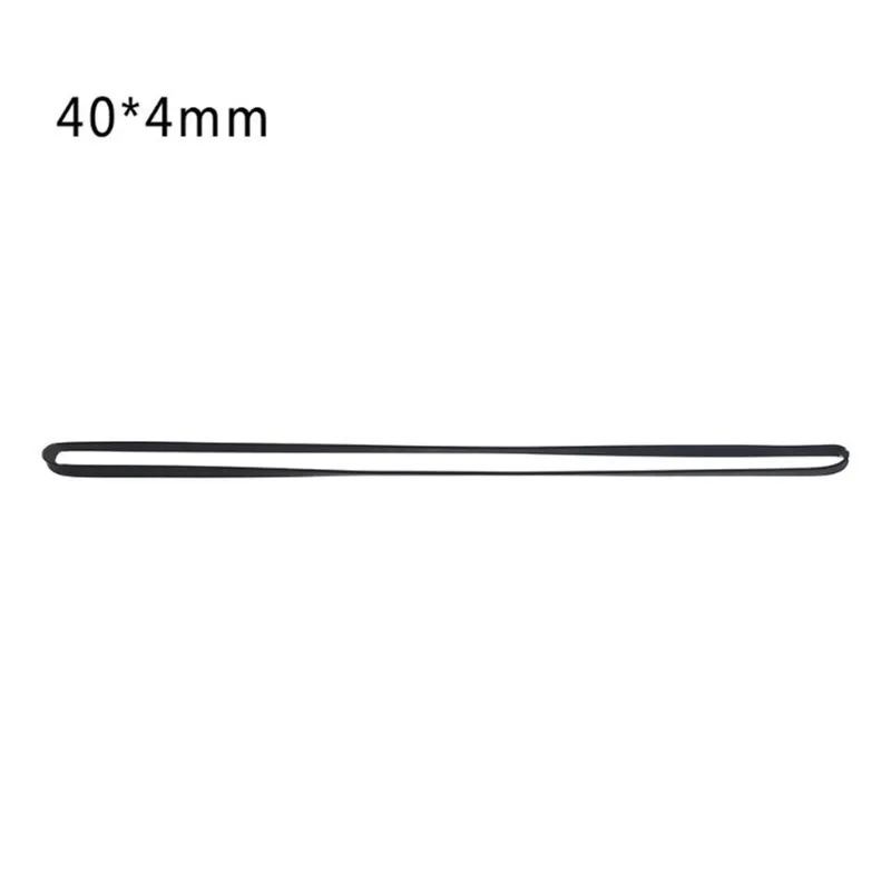 Cinto De Borracha De Fita De Fita De Fita Plana De 4mm Largo A Sortido Cinto Comum Para Gravador Walkman Repetidor Dvd Drive Rubber Belt - 40mm