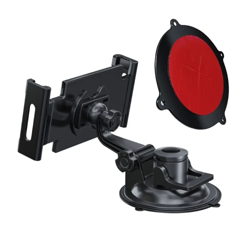 Porta-comprimidos Universal Car Ajustável Para-brisas Forte Sucção 360 Rotação Suporte De Suporte De Carro Para 5-11 Polegadas - B