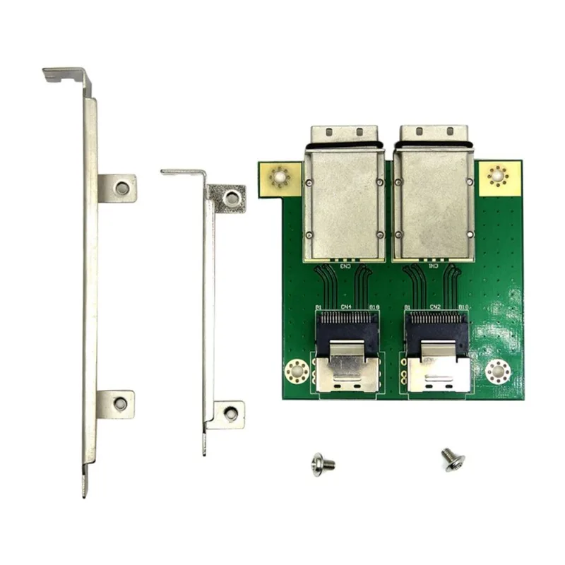 Mini Sas26p Pci Server Array Card Dual Mini Sas-sff-8087 Para Um Sff-8088 Externo