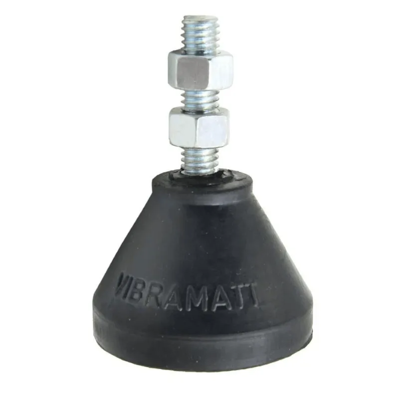 Amortecedor Vibramatt Extra-mini 5-16 Suporta 350kg Aco Estampado Pintura Eletrostatica Bivolt - OUTRAS MARCAS