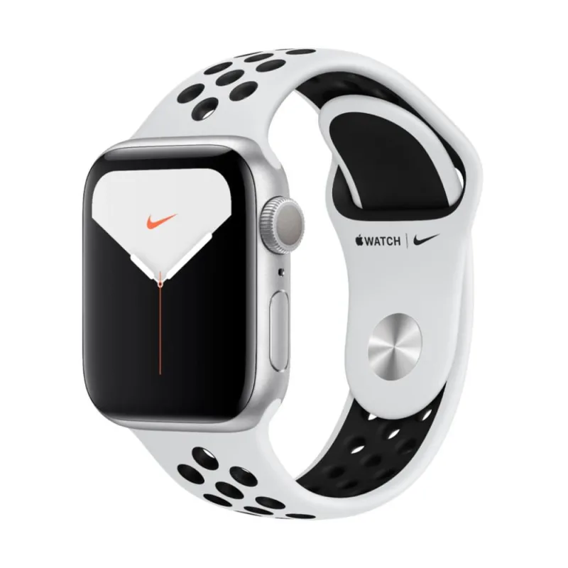 Usado: Apple Watch Series 5 Nike+ 40MM GPS + Cel Prateado Bom - Trocafone - Apple