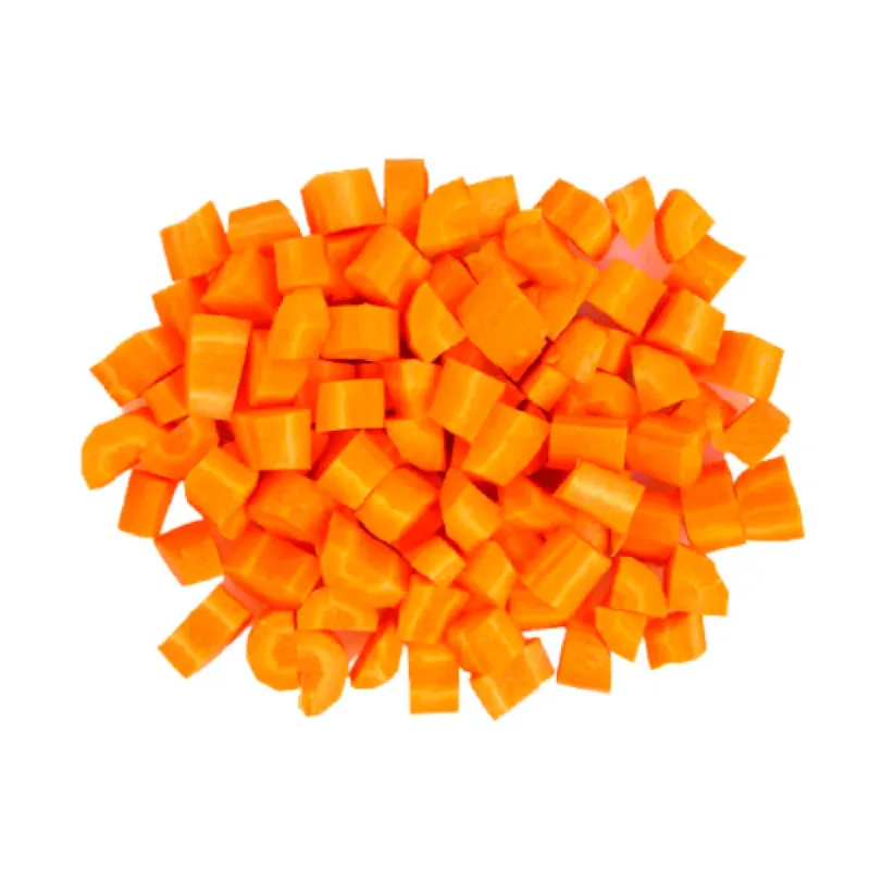 Cenoura Orgânica em Cubos 500g - Sem Marca