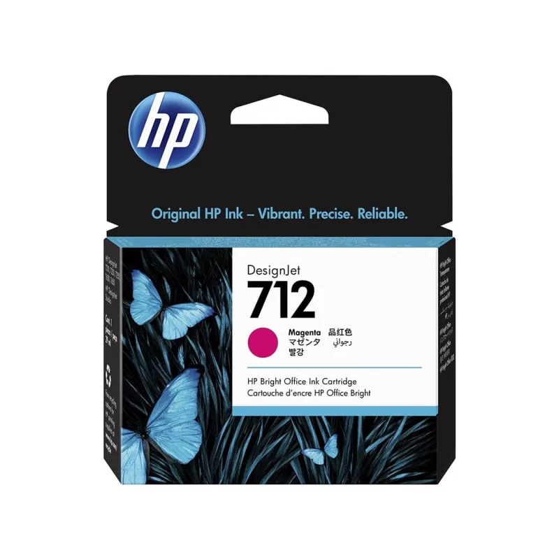 Cartucho de Tinta HP 712 Magenta PLUK 29ML 3ED68A - HP Inc