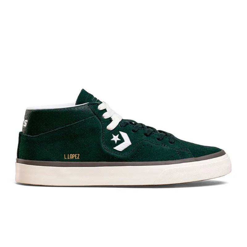 Tênis Converse Louie Lopez Pro Mid Deep Emerald/White A07319C.41