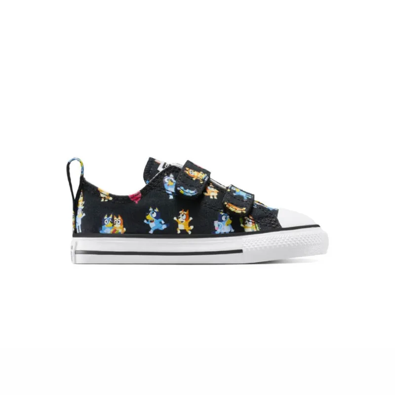 Tênis Converse Chuck Taylor All Star Kids 2v Bluey Preto A16464C.18