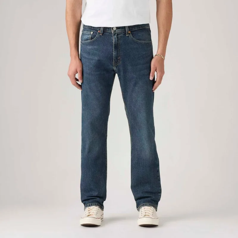 Calça Jeans Levi's® 505® Regular Advanced Stretch Lavagem Escura - 30X34 USA | 38 BR