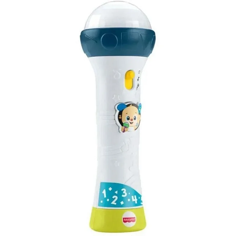 Microfone Infantil Aprender e Brincar com Gravador Mattel Fisher-Price - Mattel