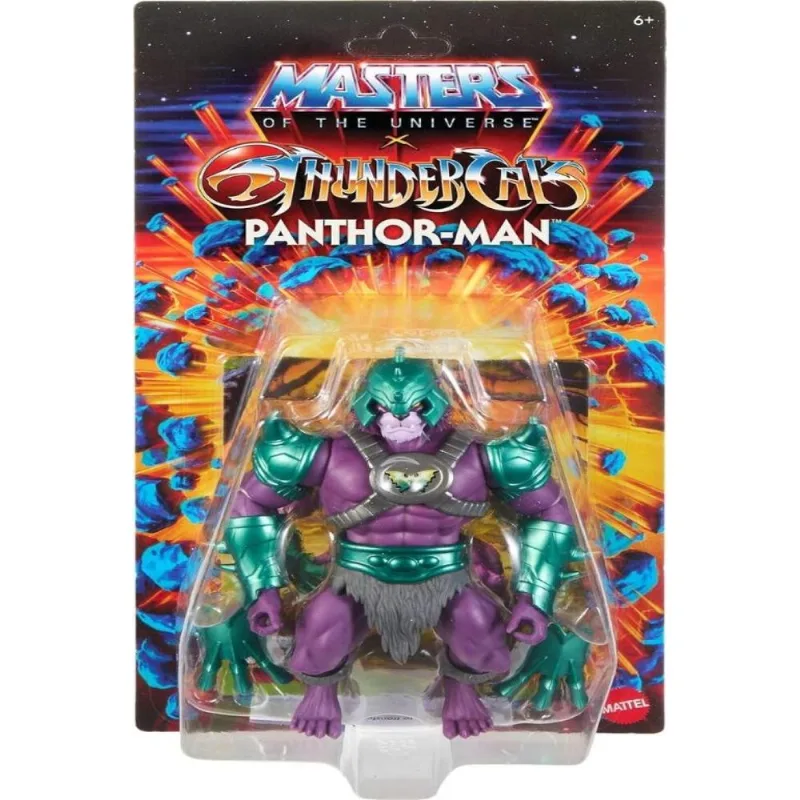 Boneco Panthor-Man Master Of Universe X Thundercats Mattel