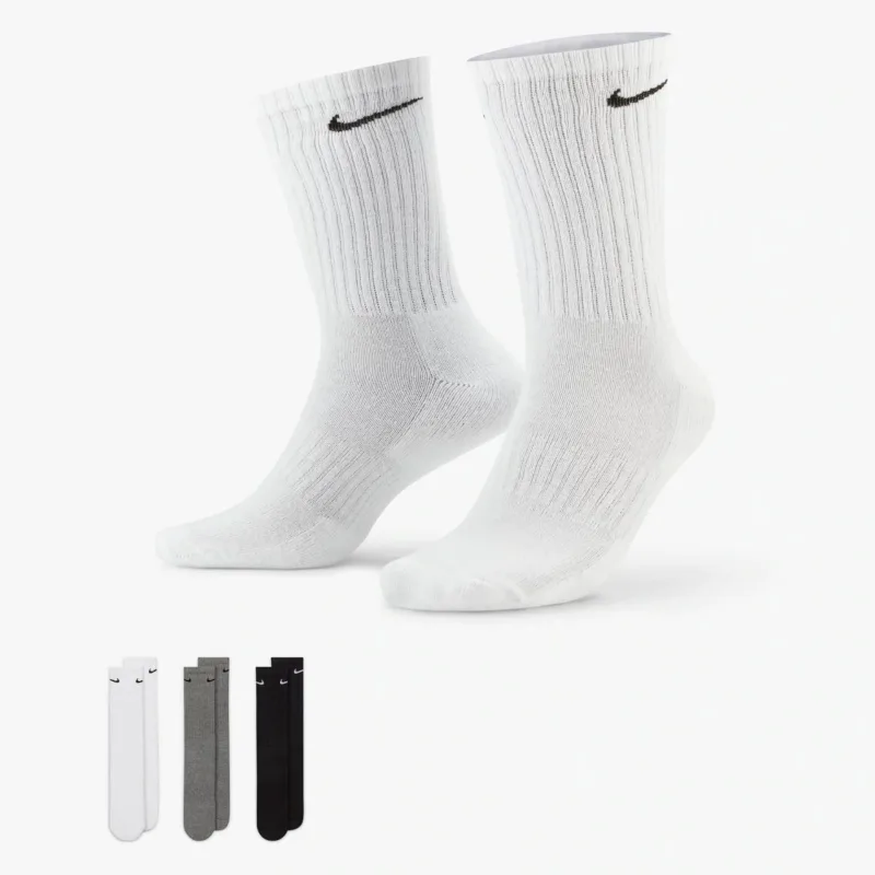 Meia Nike Everyday Cushioned Kit 3 Pares Multicolor - Nike