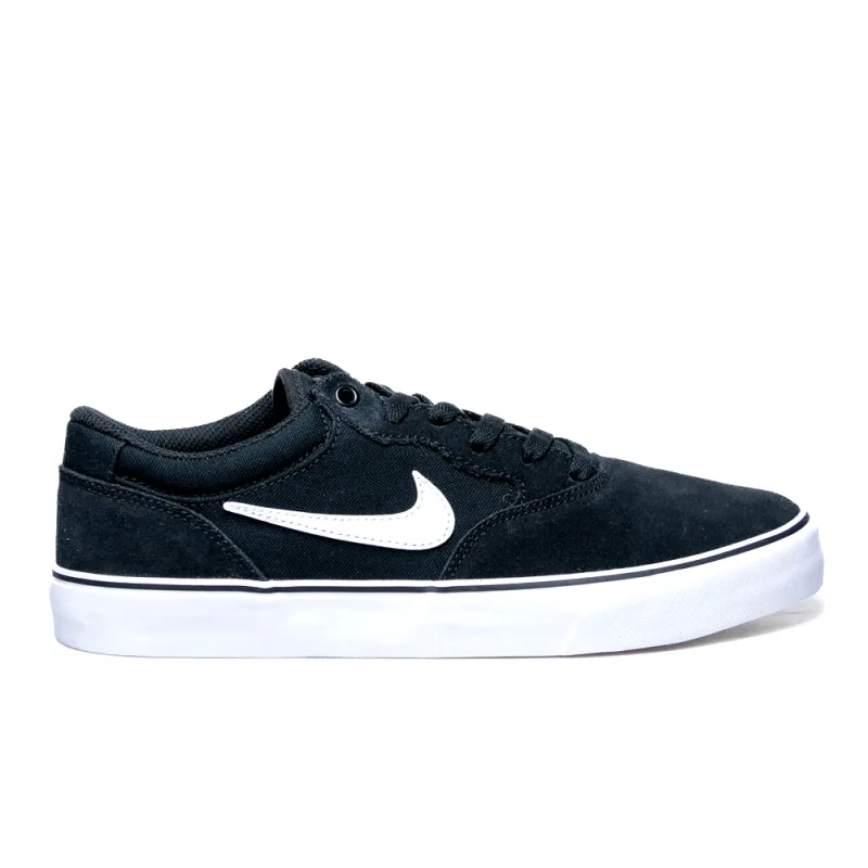Tênis Nike SB Chron 2 Suede Preto/Branco - Nike