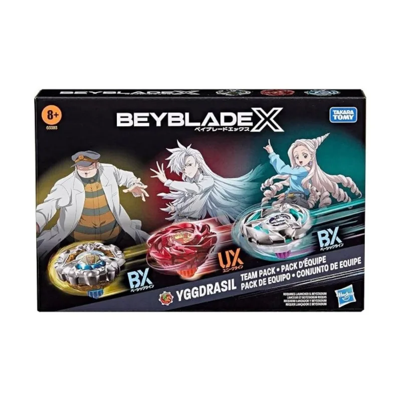 BEYBLADE Takara Tomy X PACK DE EQUIPE YGGDRASIL G3393