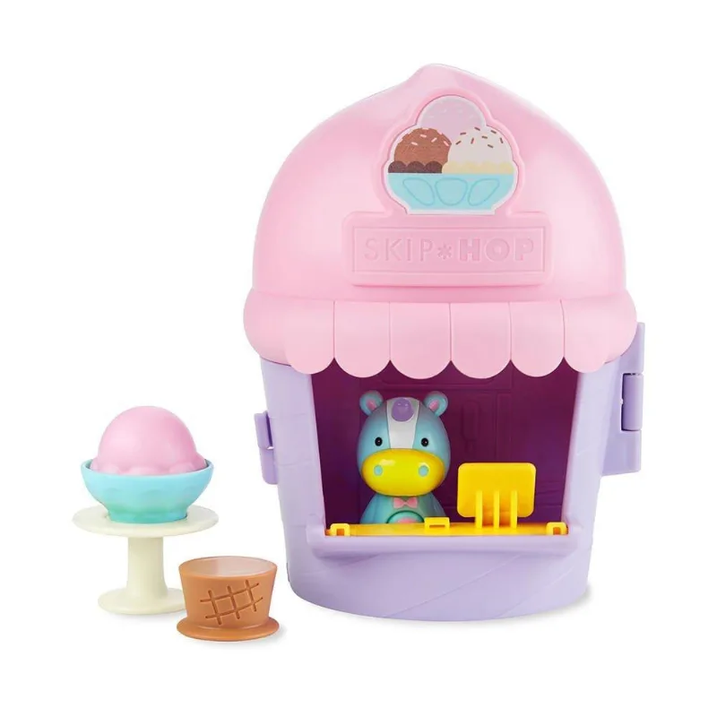 Brinquedo Interativo Skip Hop Coleção Comidinhas Sorveteria Único