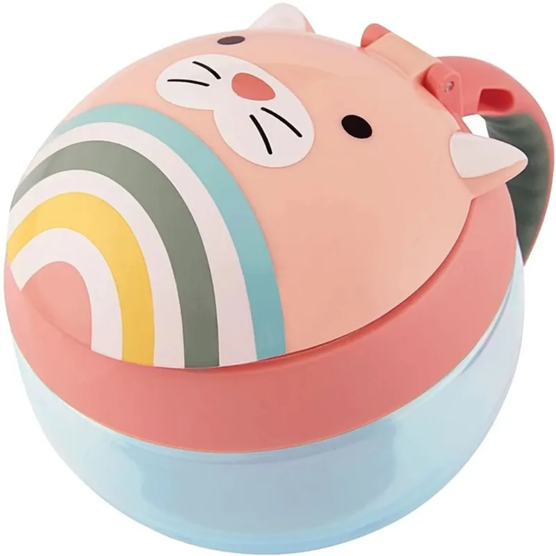 PORTA SNACK ZOO GATINHA ROSA - SKIP HOP