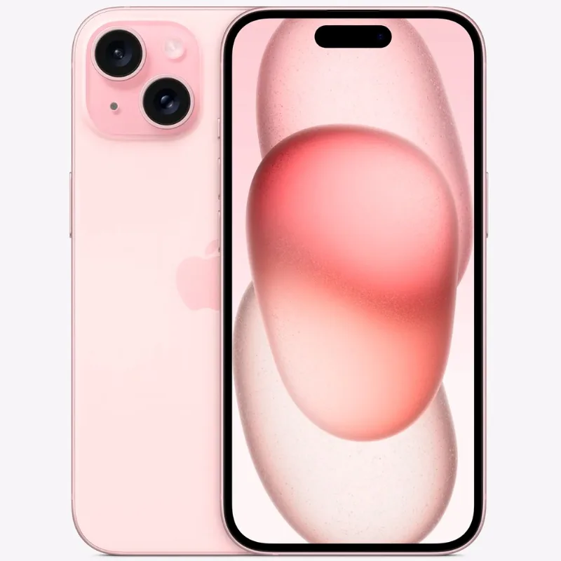 Apple Iphone 15 256GB Rosa Tela OLED 6.1" iOS 18 (AAT)