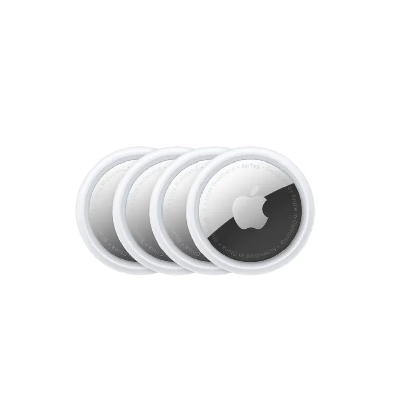 Rastreador Apple Airtag Bluetooth 4 Unidades Branco