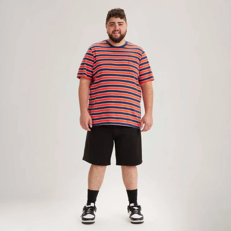 Bermuda Levi's® 405 Standard Plus Size Preta - 46 USA | 56 BR