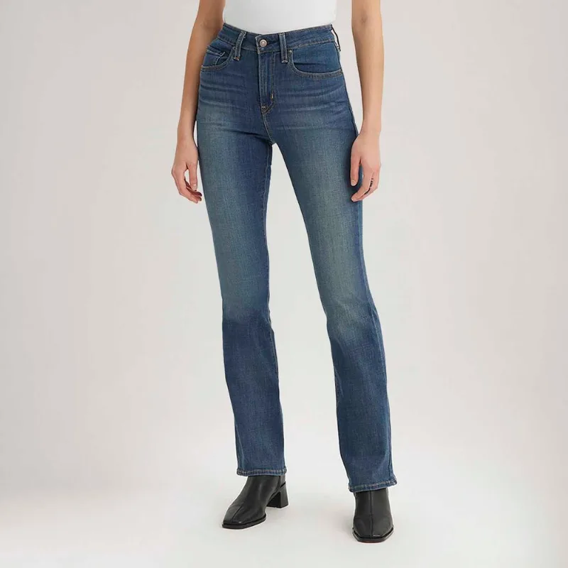 Calça Jeans Levi's® 725® High Rise Bootcut Lavagem Média - 29X34 USA | 40 BR