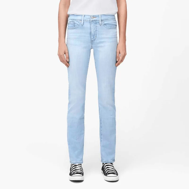 Calça Jeans Levi's® 314® Shaping Straight Lavagem Clara - 30X32