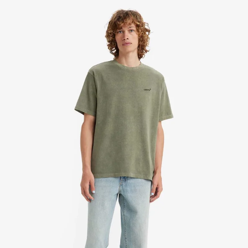 Camiseta Levi's® Red Tab Vintage Manga Curta Verde Camiseta Levi's® Red Tab Vintage Manga Curta Cinza M Usa | M Br