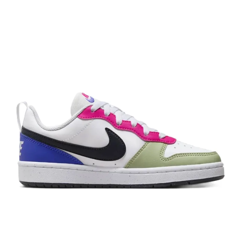 Tênis Nike Court Borough Low Recraft Branco/Rosa DV5456-108.36