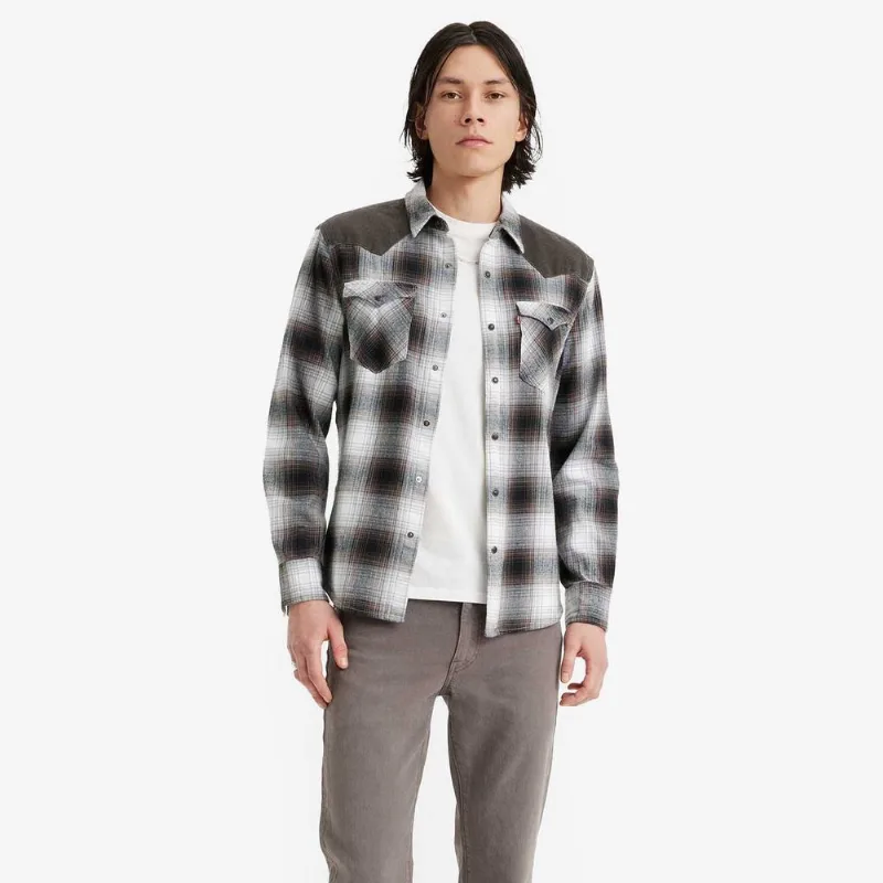 Camisa Levi's® Classic Western Xadrez Manga Longa - XL USA | GG BR