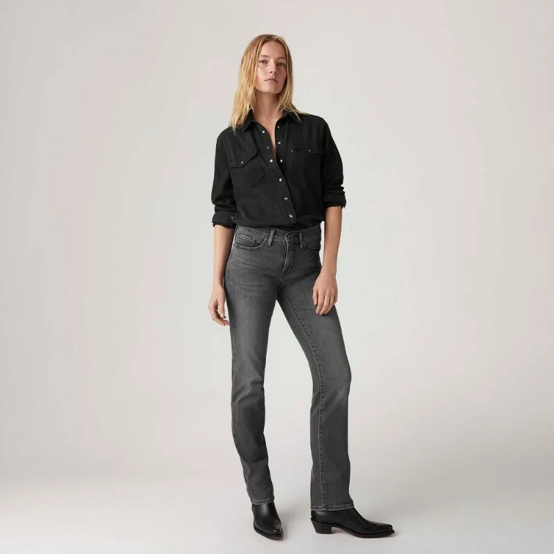 Calça Jeans Levi's® 314® Shaping Straight Preta - 28X32 USA | 39 BR