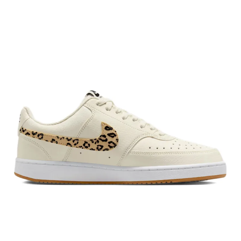 Tênis Nike Court Vision Low Bege/Animal Print HF9552-100.39
