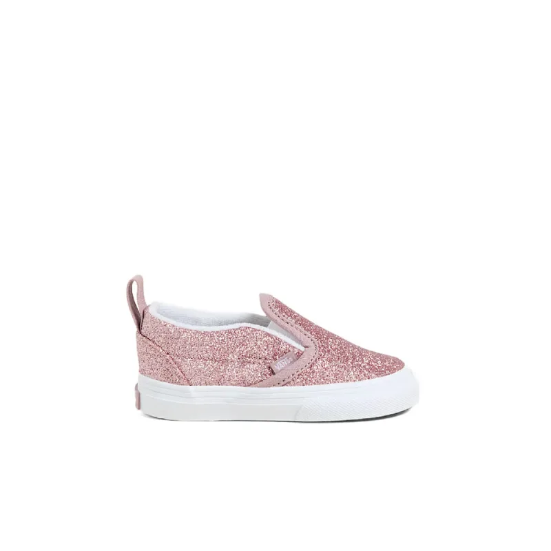 Tênis Vans Kids Slip On Glitter Rose Gold VN000D0TFSL.19
