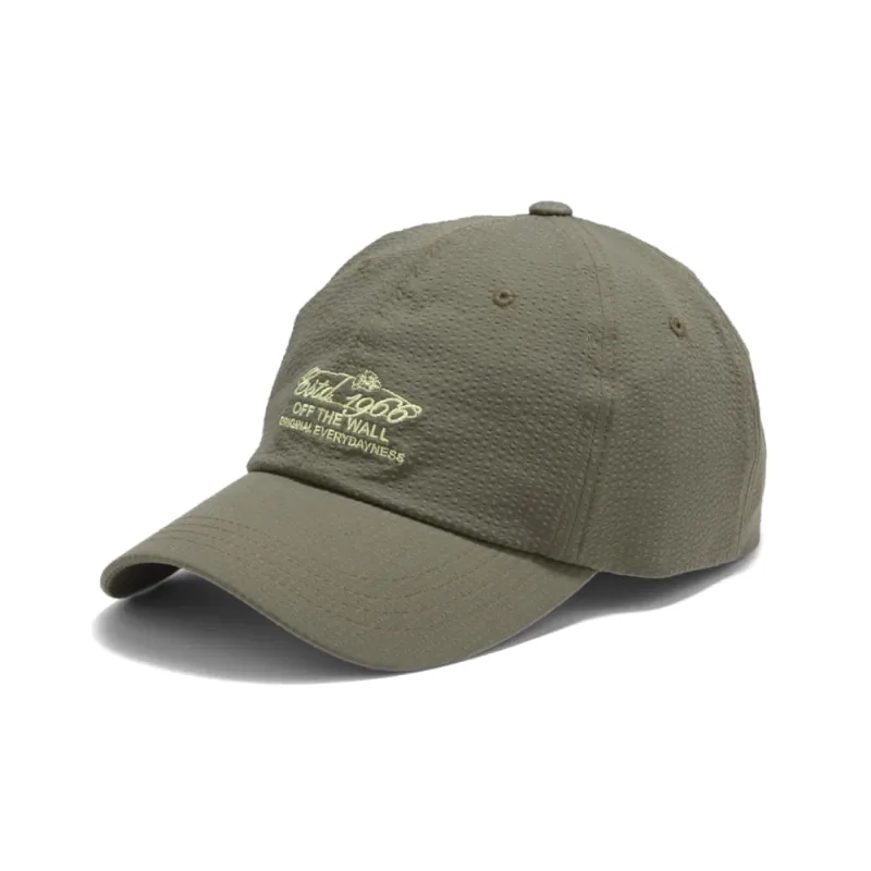 Boné Vans Estd 1966 Curved Bill Jockey Lx Loden Green V4600661050002.UN