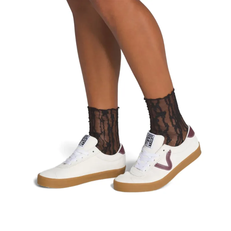 Meia Vans Lacy Half Crew Black V4601330300001.36-39