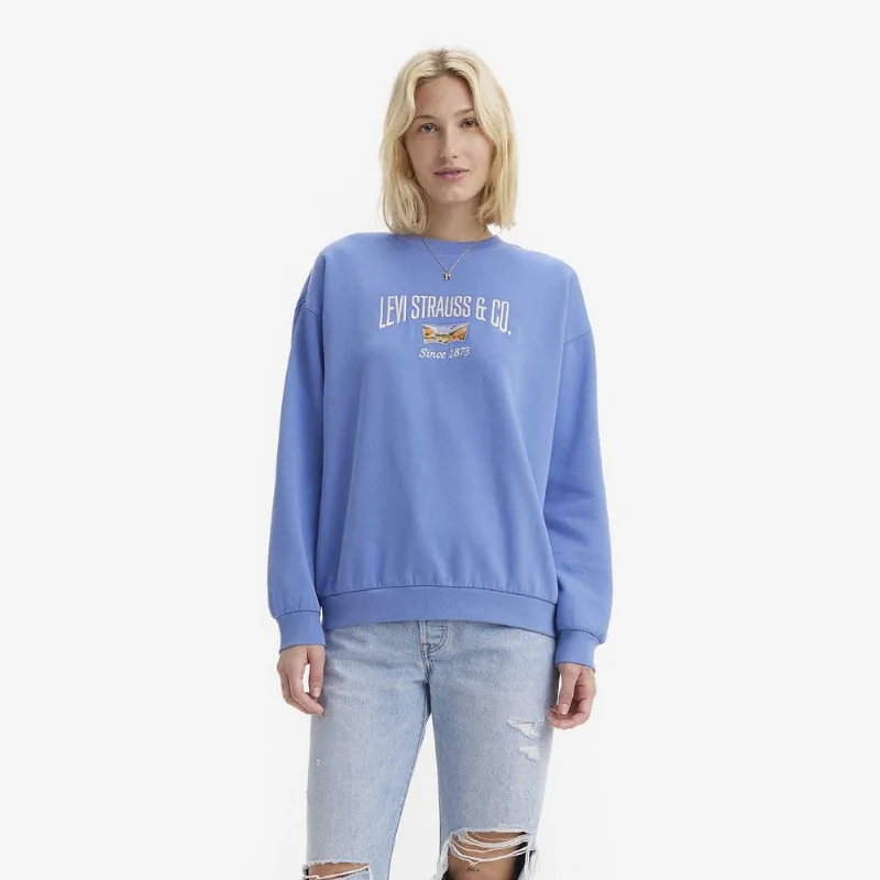Moletom Levi's® Graphic Salinas Crew Azul - S USA | P BR