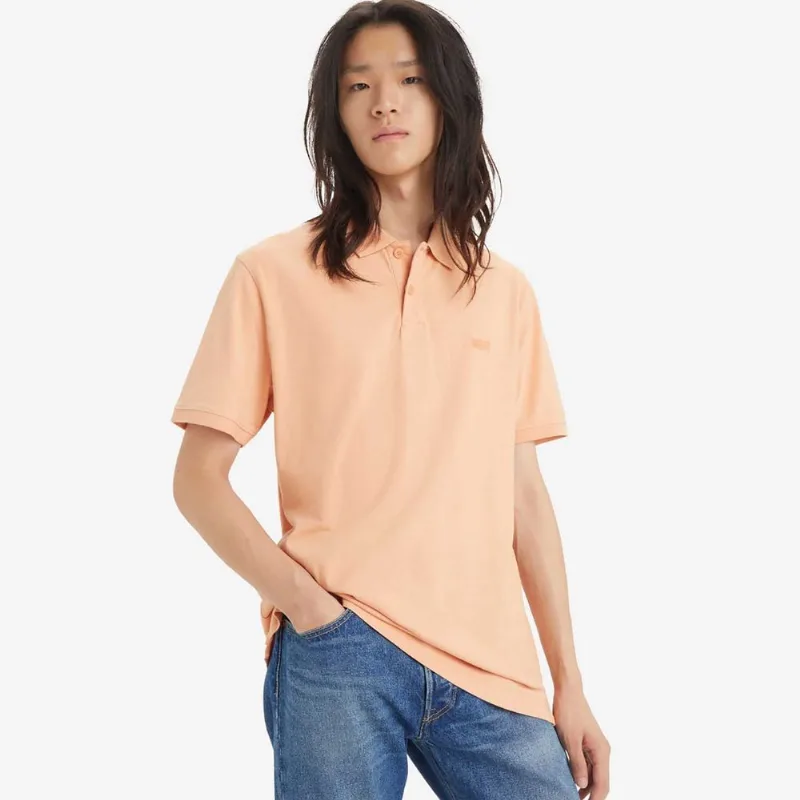 Camisa Polo Levi's® Slim Housemark Salmão Manga Curta XXL USA | EGG BR