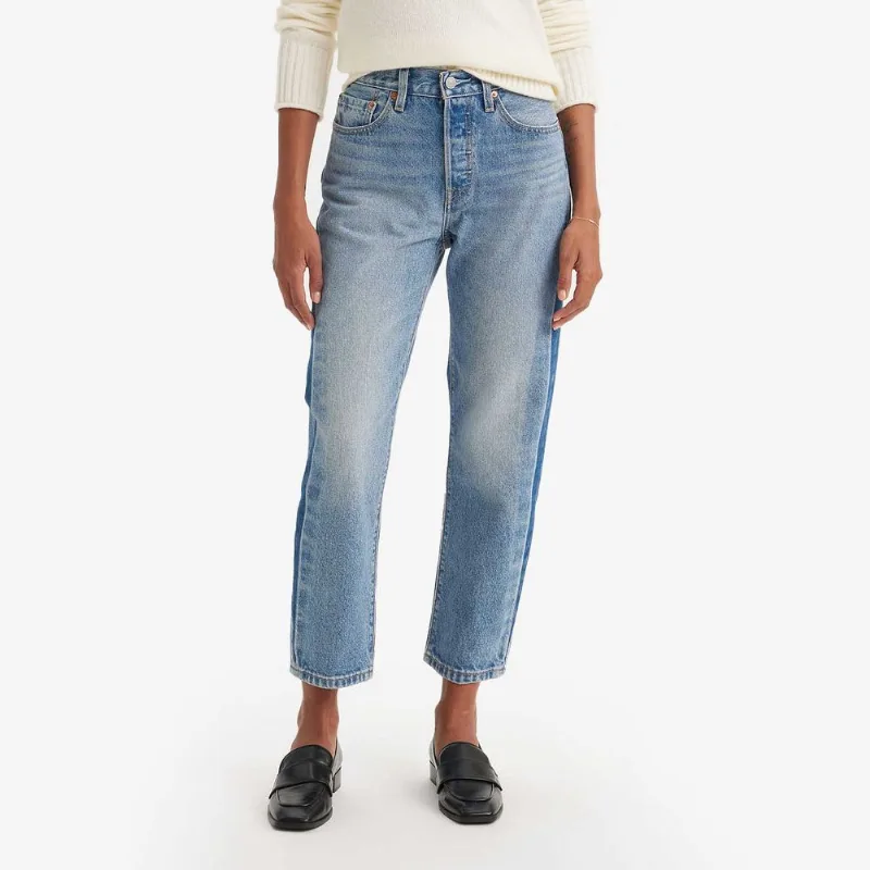 Calça Jeans Levi's® 501 Crop Lavagem Média - 25X26 USA | 36 BR