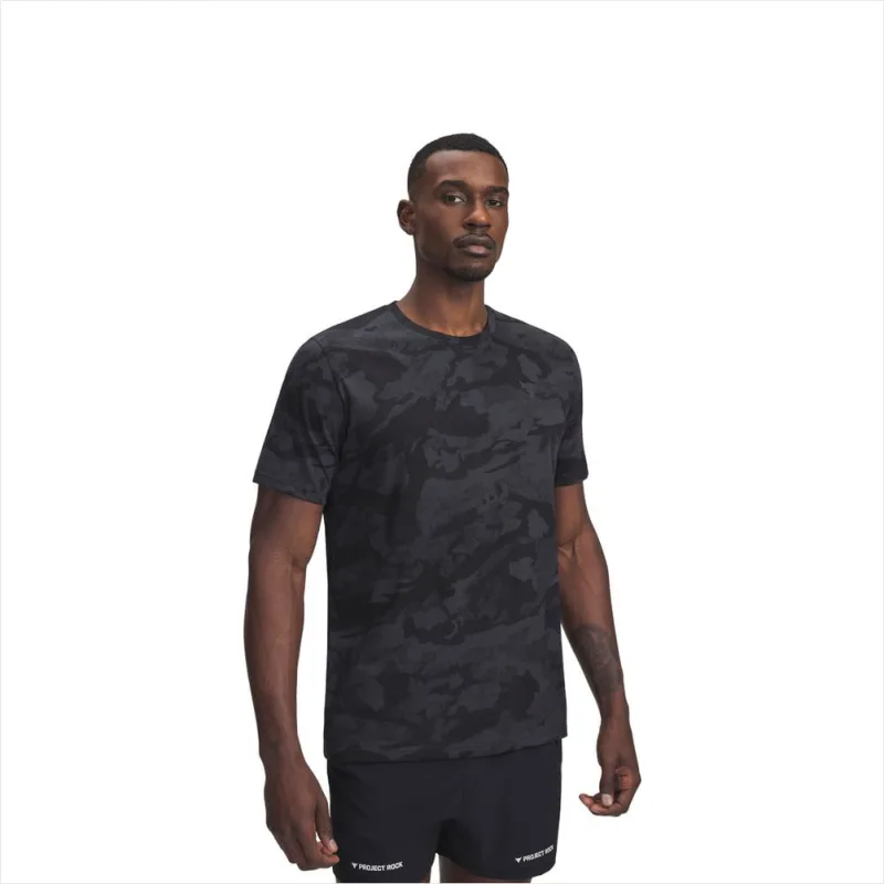 Camiseta Under Armour Project Rock AOP Masculina Treino - Under Armour