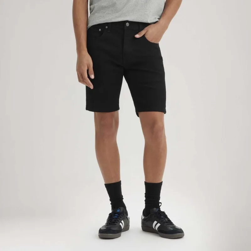 Bermuda Jeans Levi's® 412® Slim Preta - 33X9 USA | 42 BR