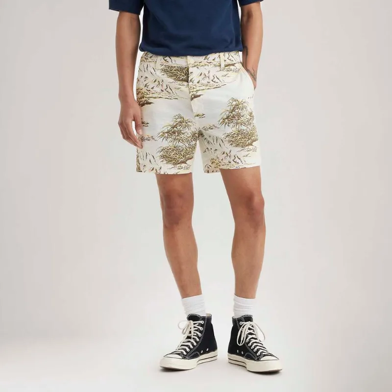 Bermuda Levi's® XX Authentic Branca Estampada - 28 USA | 36 BR