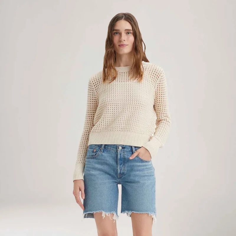 Suéter de Tricot Levi's® Superbloom Off White - M USA | M BR