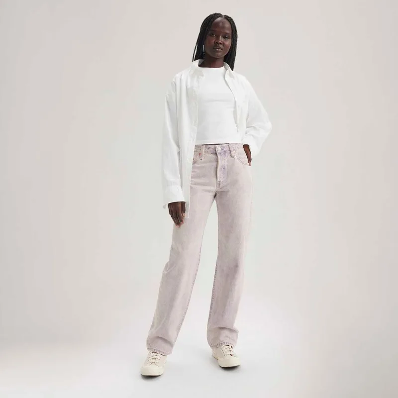 Calça Jeans Levi's® 501® '90s Lilás - 28X32 USA | 39 BR