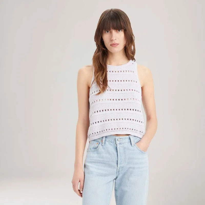 Regata de Tricot Levi's® Superbloom Branca - XL USA | GG BR