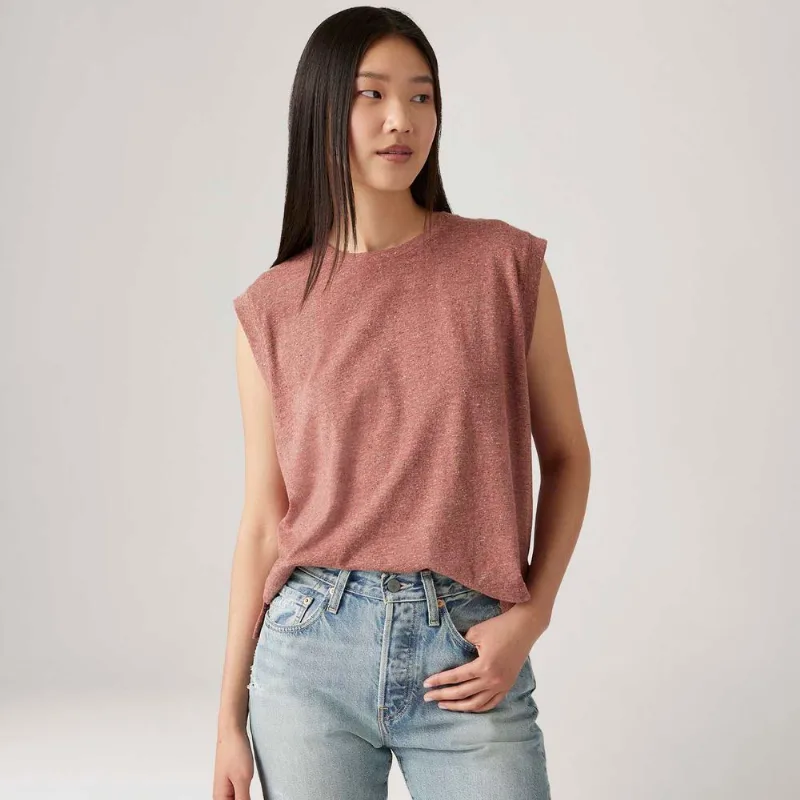 Blusa Levi's® Boxy Tank Terracota - XXL USA | EGG BR