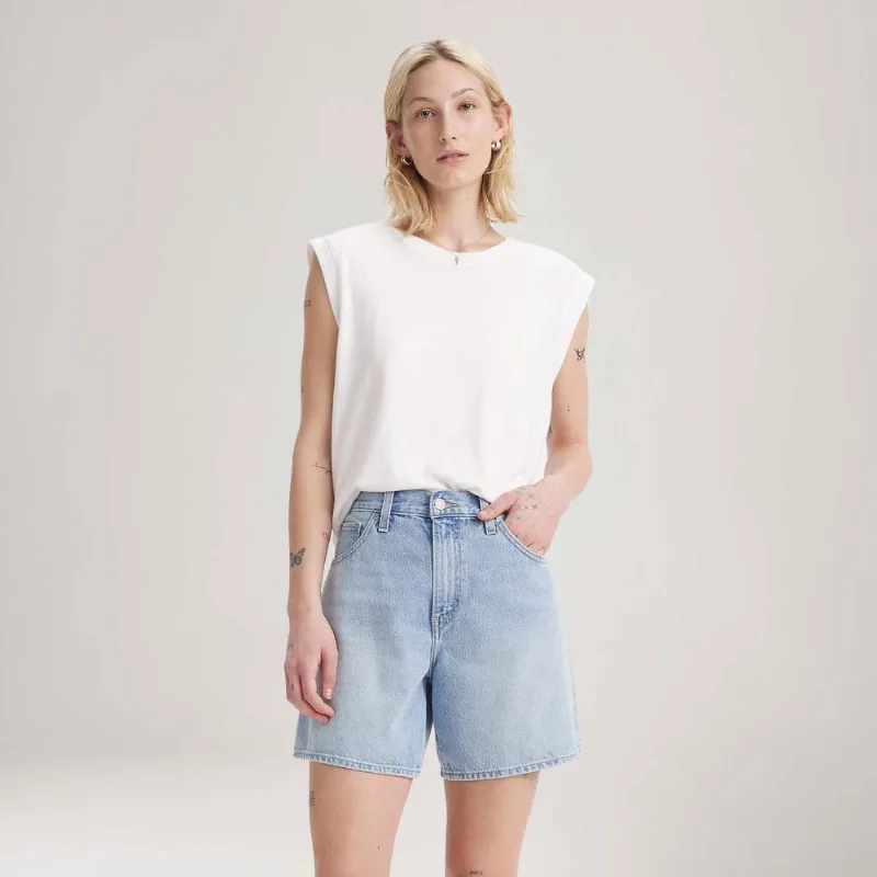 Blusa Levi's® Boxy Tank Branca Manga Curta - XXL USA | EGG BR