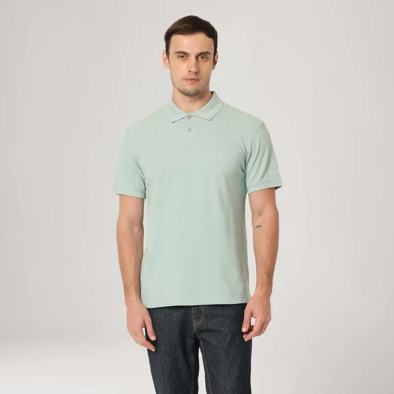 Camisa Polo Levi's® Authentic Verde Água Manga Curta - XS USA | PP BR