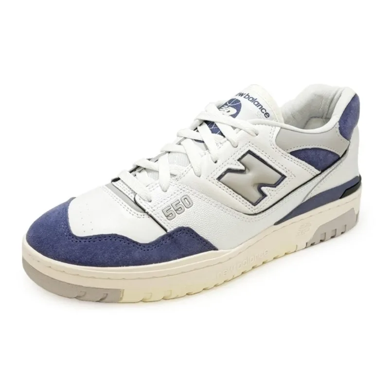 Tênis New Balance Bb550bwg Branco Azul