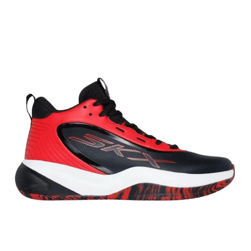 Tenis Skechers Skx League Preto/vermelho 046