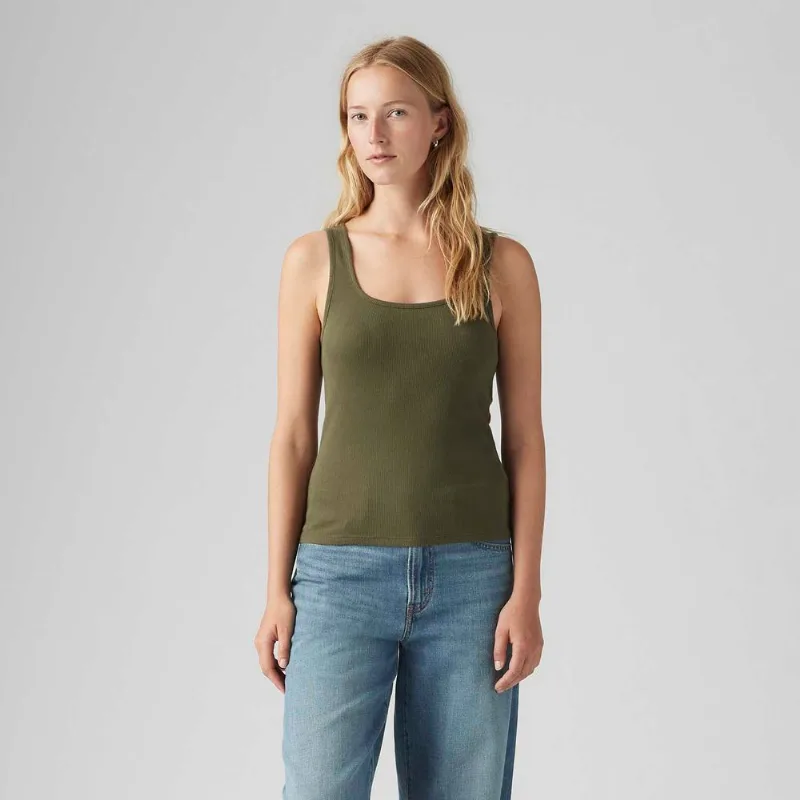Regata Levi's® Essencial Rib Verde Musgo - S USA | P BR