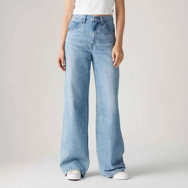 Calça Jeans Levi's® Cinch Baggy Lavagem Clara - 29X31 USA | 40 BR