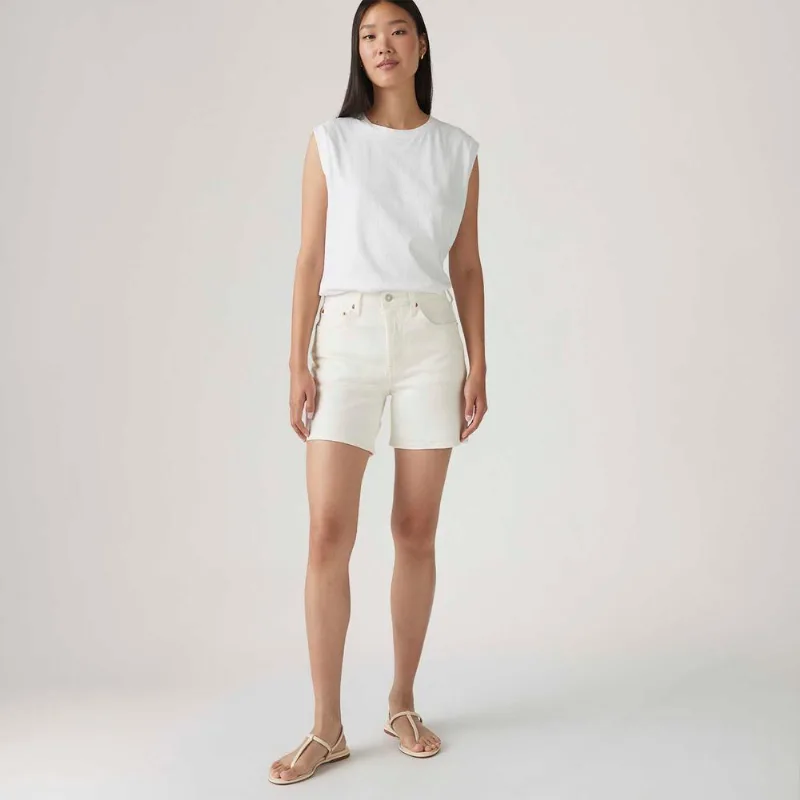 Short Jeans Levi's® 501® Mid Thigh Off White - 29 USA | 40 BR