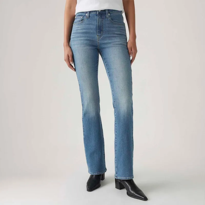 Calça Jeans Levi's® 725® High Rise Bootcut Lavagem Clara - 30X30 USA | 41 BR