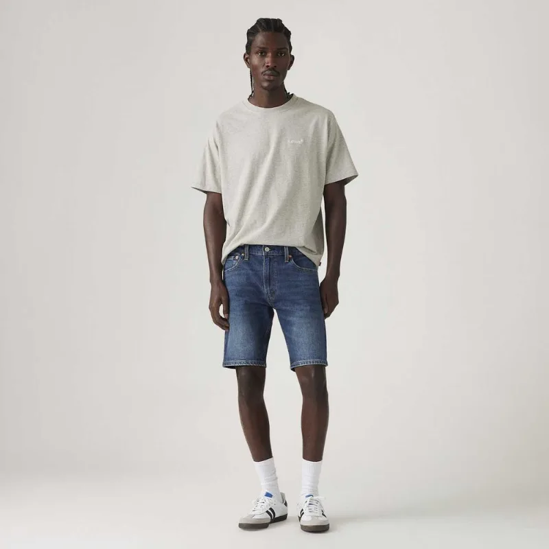 Bermuda Jeans Levi's® 412® Slim Lavagem Média - 36X9 USA | 46 BR